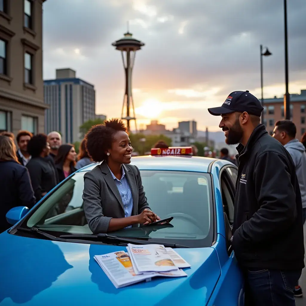 Professional business solutions illustration